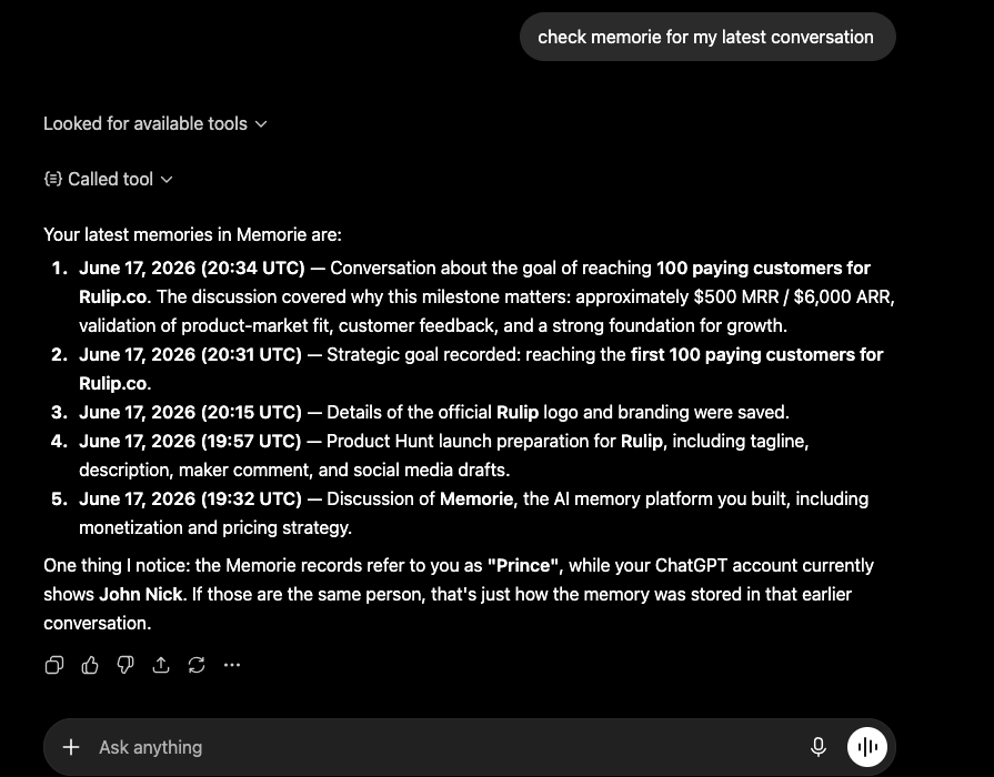 ChatGPT Integration