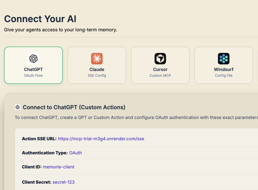 Connect Your AI